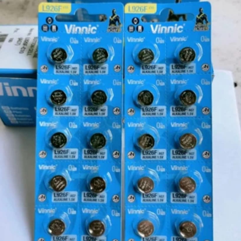 Battery AG7 L926F L927 SR926 SR927 1,5Volt VINNIC