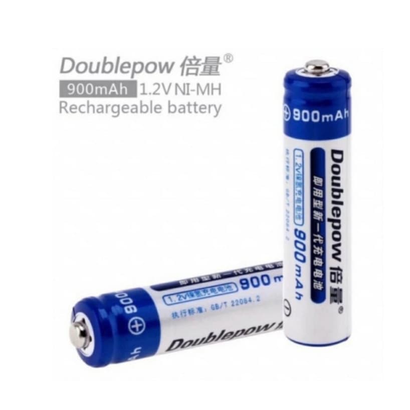 Battery DOUBLEPOW AAA/A3 900mAh 1.2Volt Rechargeable