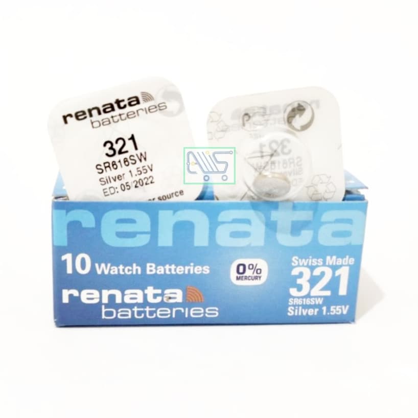 Battery RENATA 321 SR616SW Silver 1.55Volt