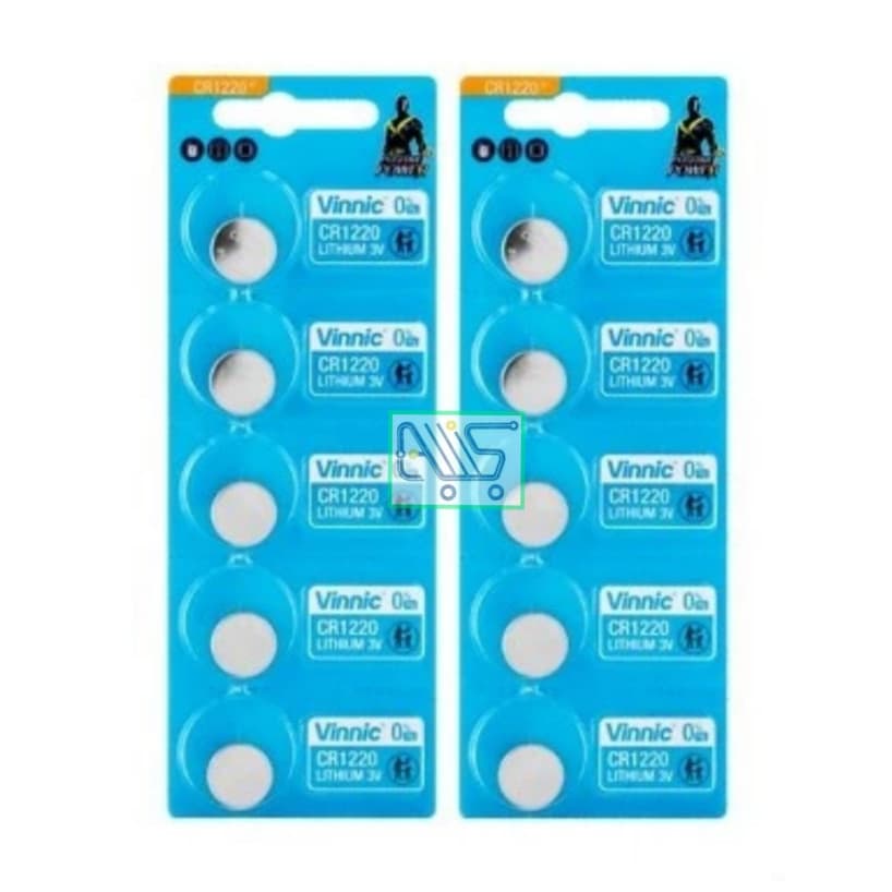 Battery CR1220 3Volt VINNIC