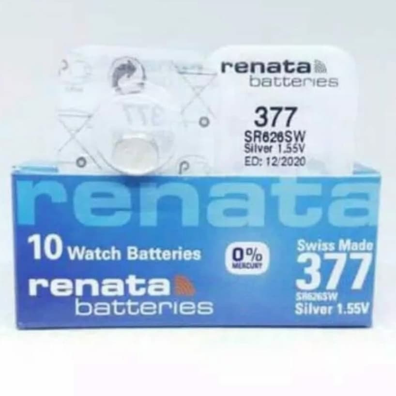 Battery RENATA 377 SR626SW Silver 1.55Volt