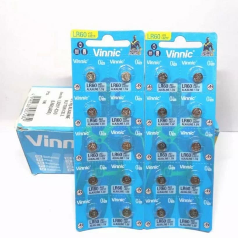 Battery L621F LR60 AG1 1.5V Vinnic