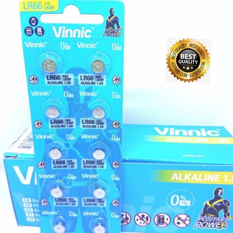 Battery 377 AG4 LR66 L626F Vinnic