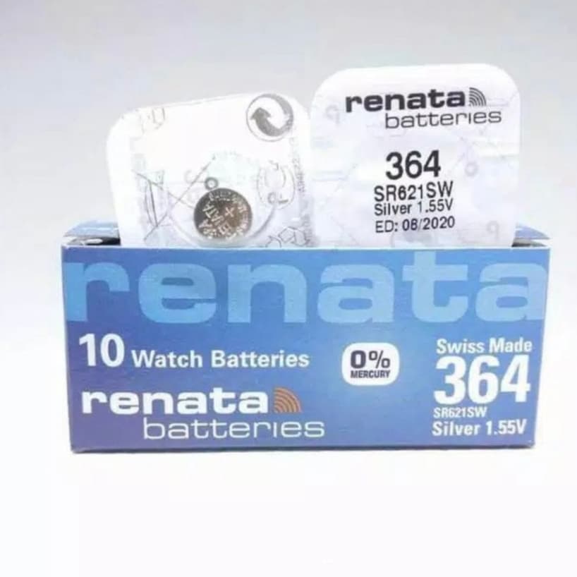 Battery RENATA 364 SR621SW Silver 1.55Volt