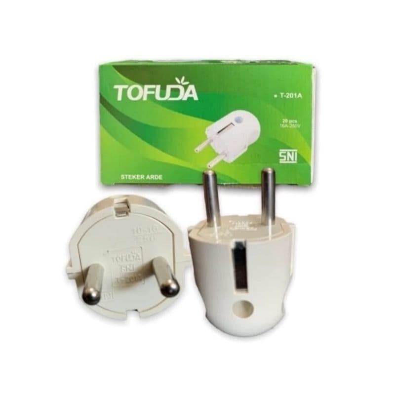 Tofuda Steker Arde Colokan Bulat Plug SNI
