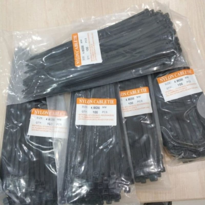 Kabel Ties 4.8x200mm (20cm) Harga Per 1Biji