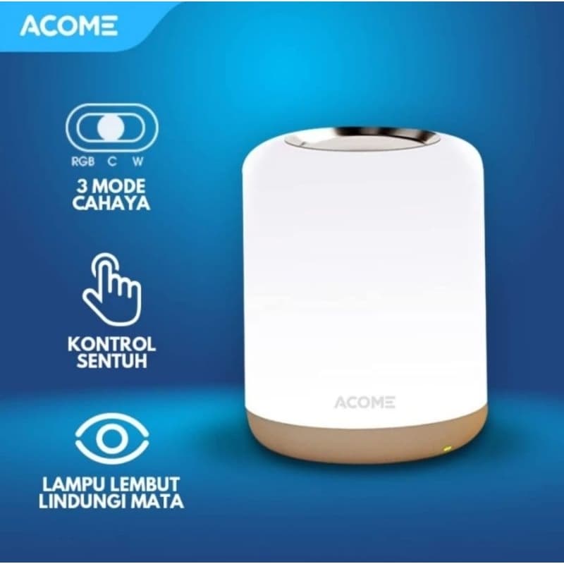 Acome ALP03 Lampu Smart Multicolor 16 Juta Warna Cold Light Warm