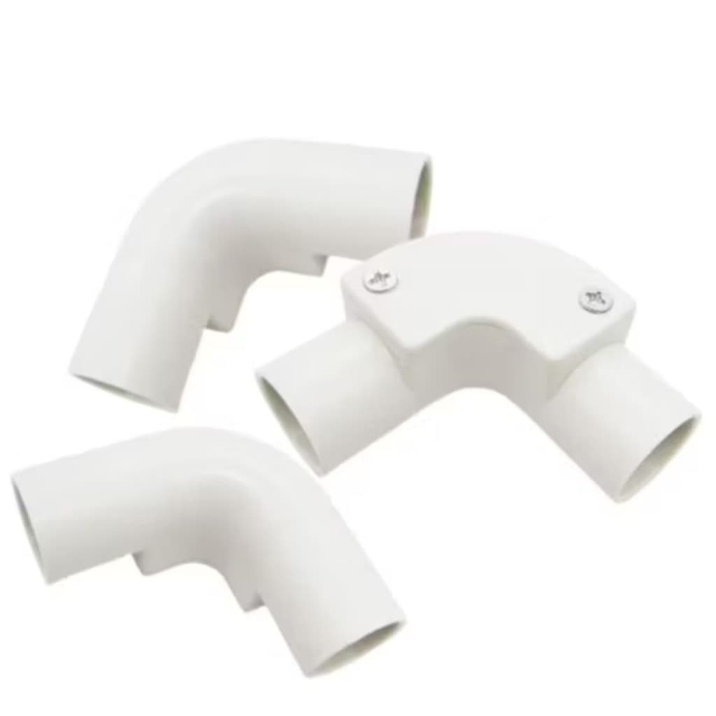 Knee Elbow Pipa 20mm Bahan PVC Naga