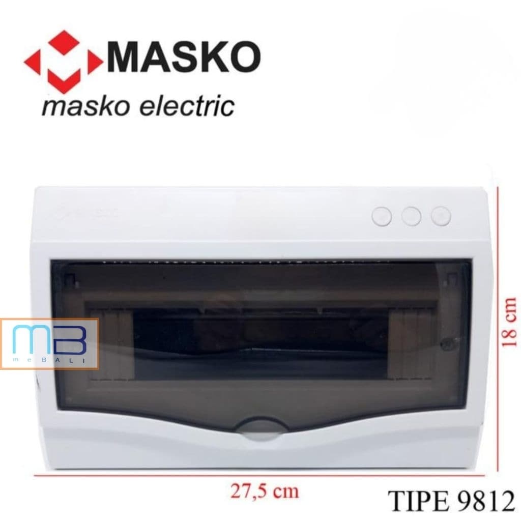 Masko Box Panel MCB 9812 IB/OB 12Grup