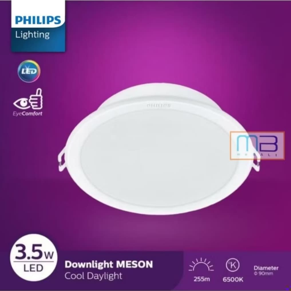 Lampu Philips Downlight 59441 Meson D80 3.5W 6500K (Cool daylight) & 3000K (Warm White)