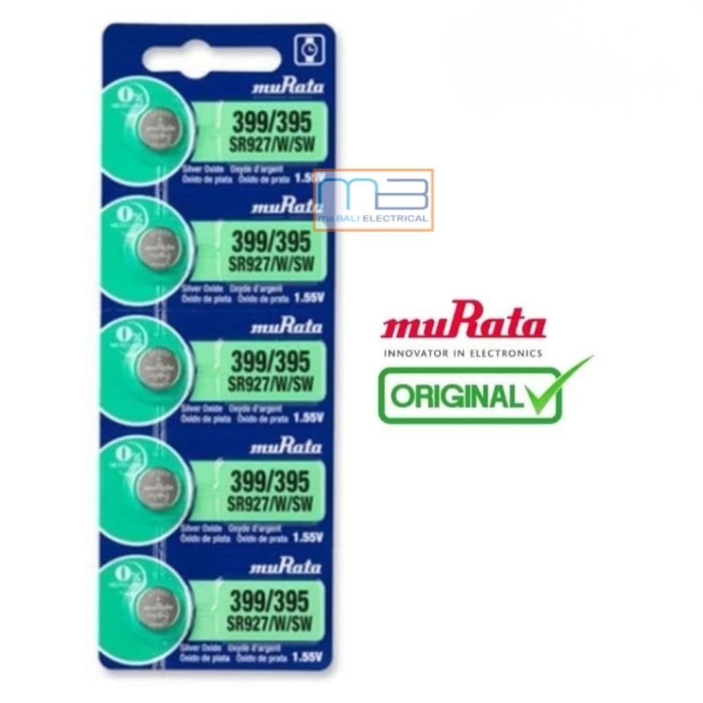 Battery Murata Original 399 / 395 SR927SW 1.5V 1Pcs