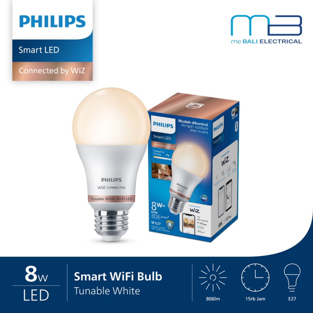 Philips Smart Wifi Led Bulb RGB 8.5W 13W Smart Wifi Led Bulb TW 8W 13W With Bluetooth